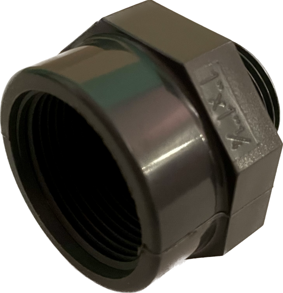 Muffennippel reduziert AG x IG PVC-U